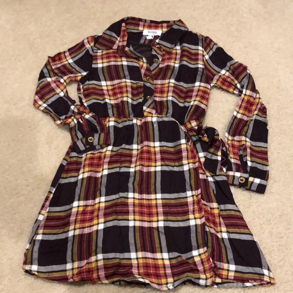 Flannel dress